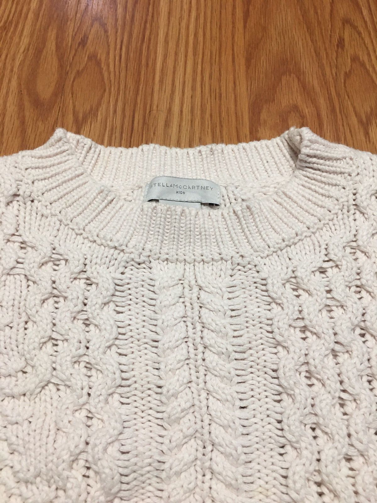 Stella McCartney Stella McCartney Ivory Knit Girls Sweater Size 14Y Size S / US 4 / IT 40 - 6 Thumbnail