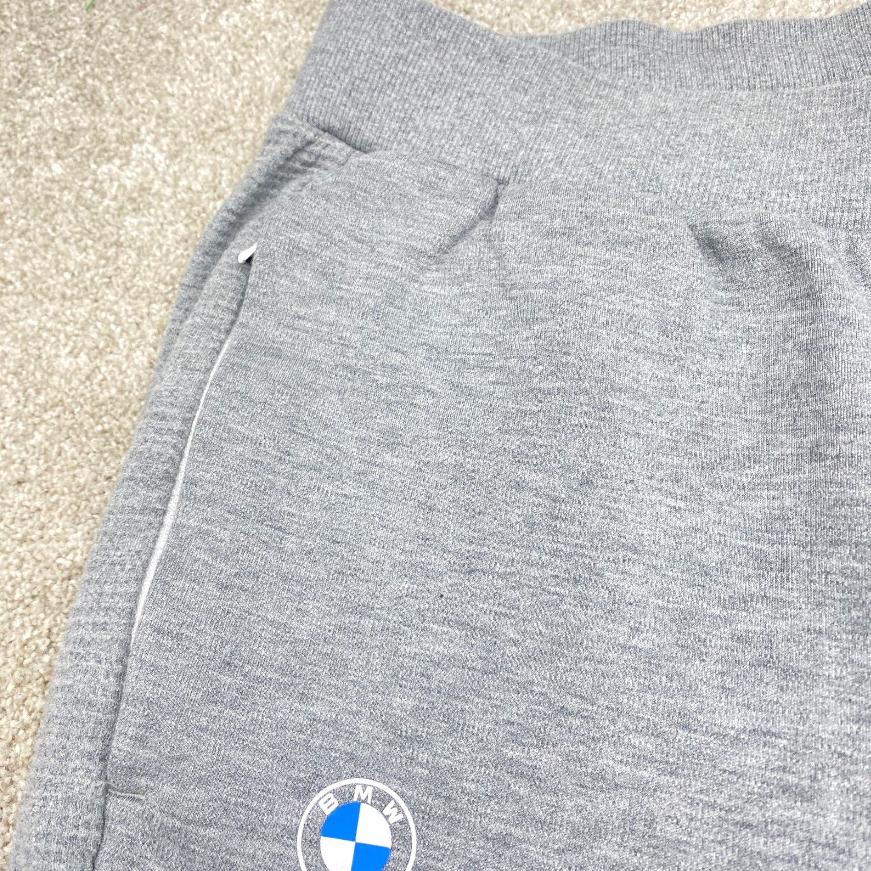 Puma PUMA BMW Motorsport Sweat Shorts Mens XL Gray Athletic Performance Pockets 6690 Size US 36 / EU 52 - 2 Thumbnail