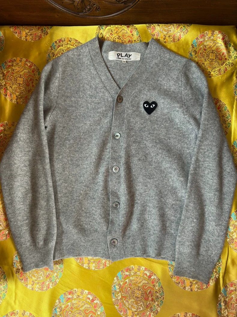 Comme des Garcons Comme Des Garcons Classic Grey Cardigan Size S / US 4 / IT 40 - 1 Thumbnail