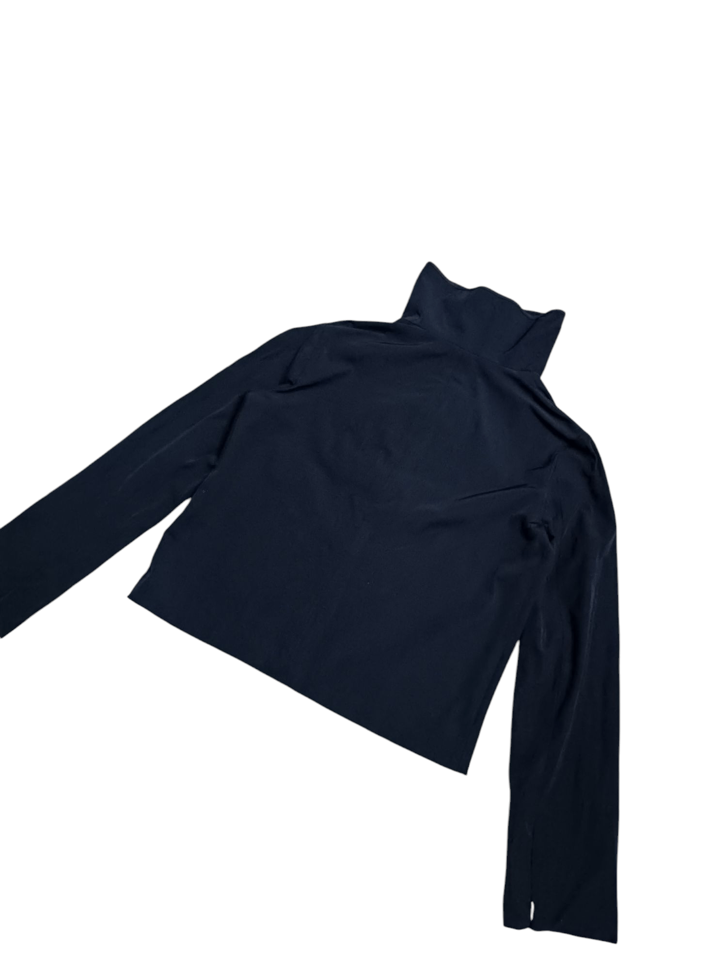 Japanese Brand Planet Remix Co.JP Crop Zip Up Turtleneck Size S / US 4 / IT 40 - 6 Thumbnail