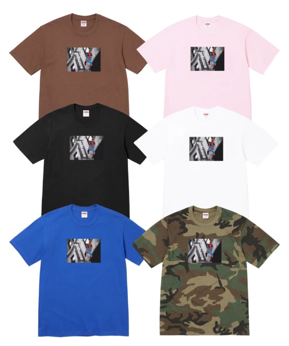 Supreme Supreme Spiderman Tee Black | Grailed