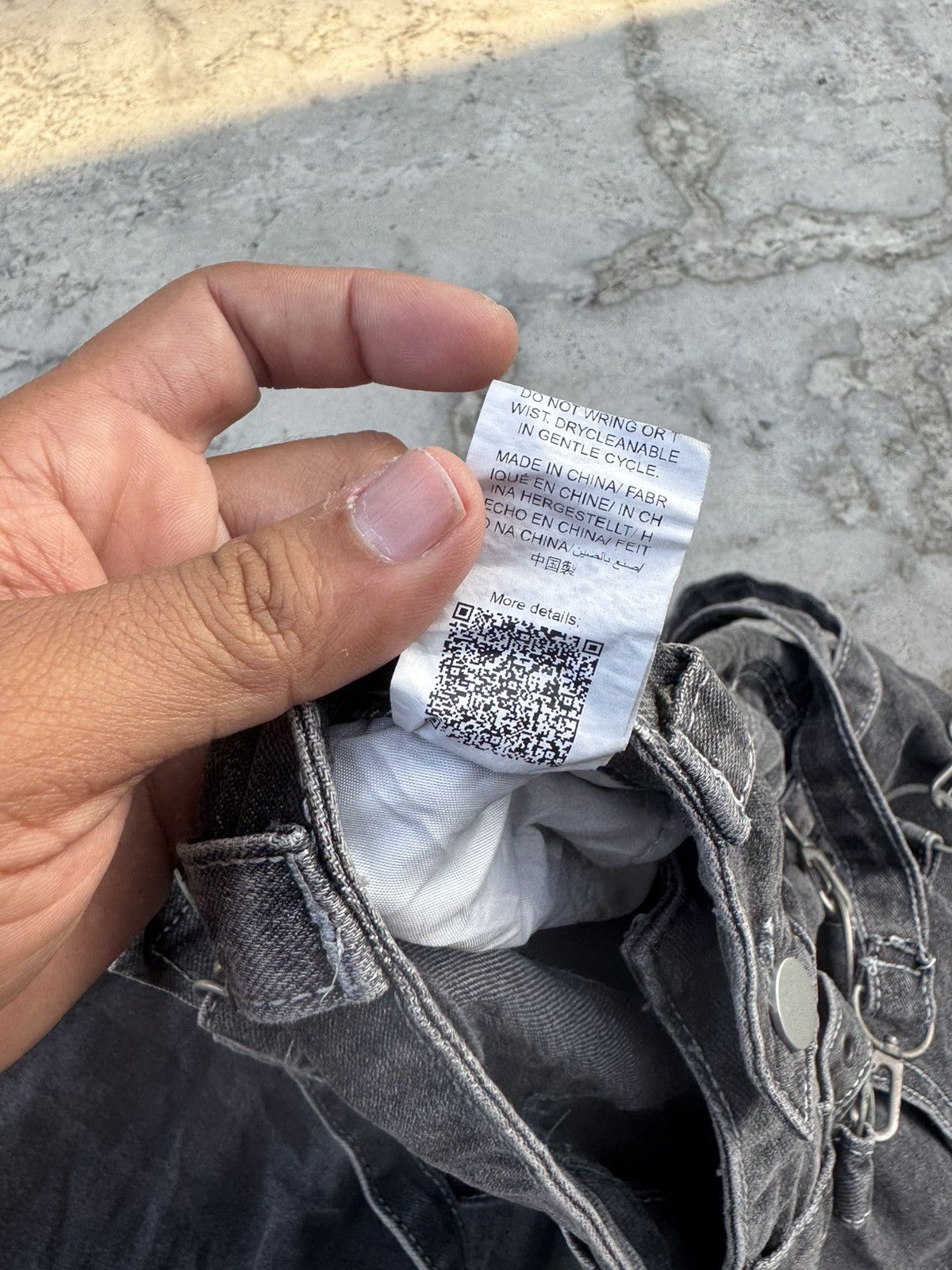 Japanese Brand 🔥JAPANESE BRAND🔥Bondage Punk Flare Bootcut Cargo Pants Size US 30 / EU 46 - 11 Thumbnail