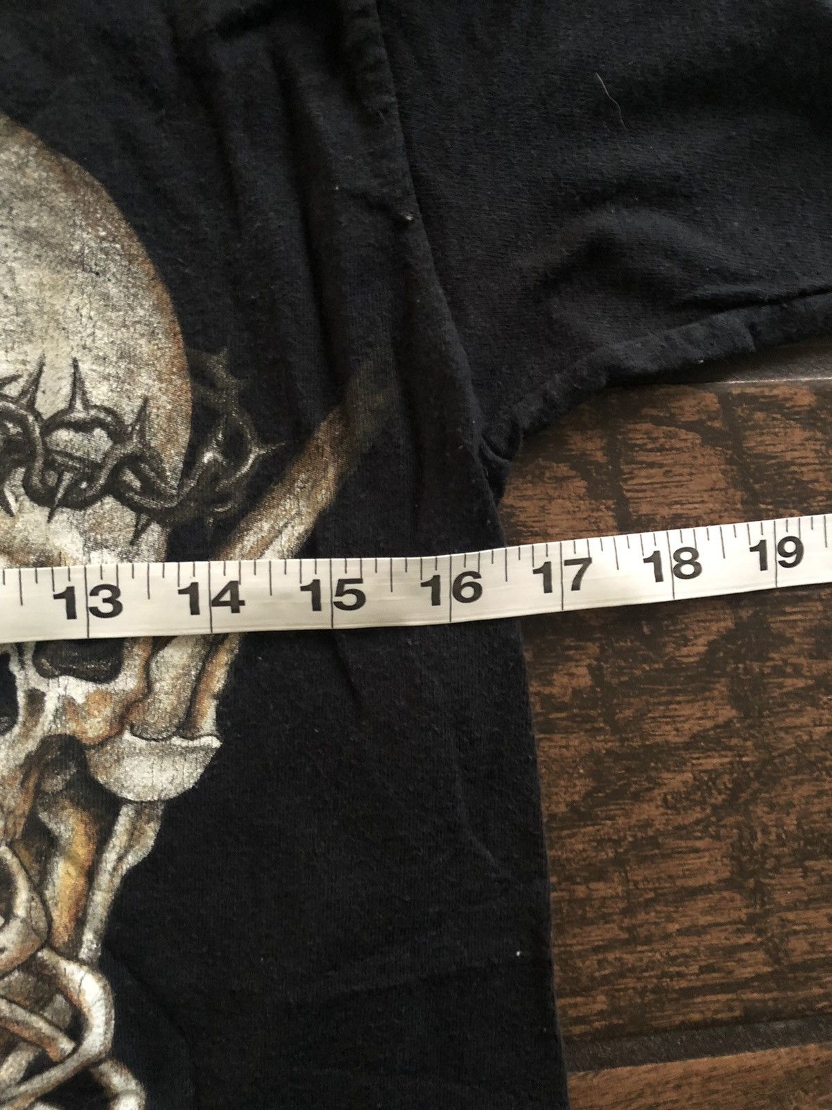Japanese Brand × Vintage Vintage Skeleton Graphic Tee Y2K 00s JNCO Size US XS / EU 42 / 0 - 6 Thumbnail