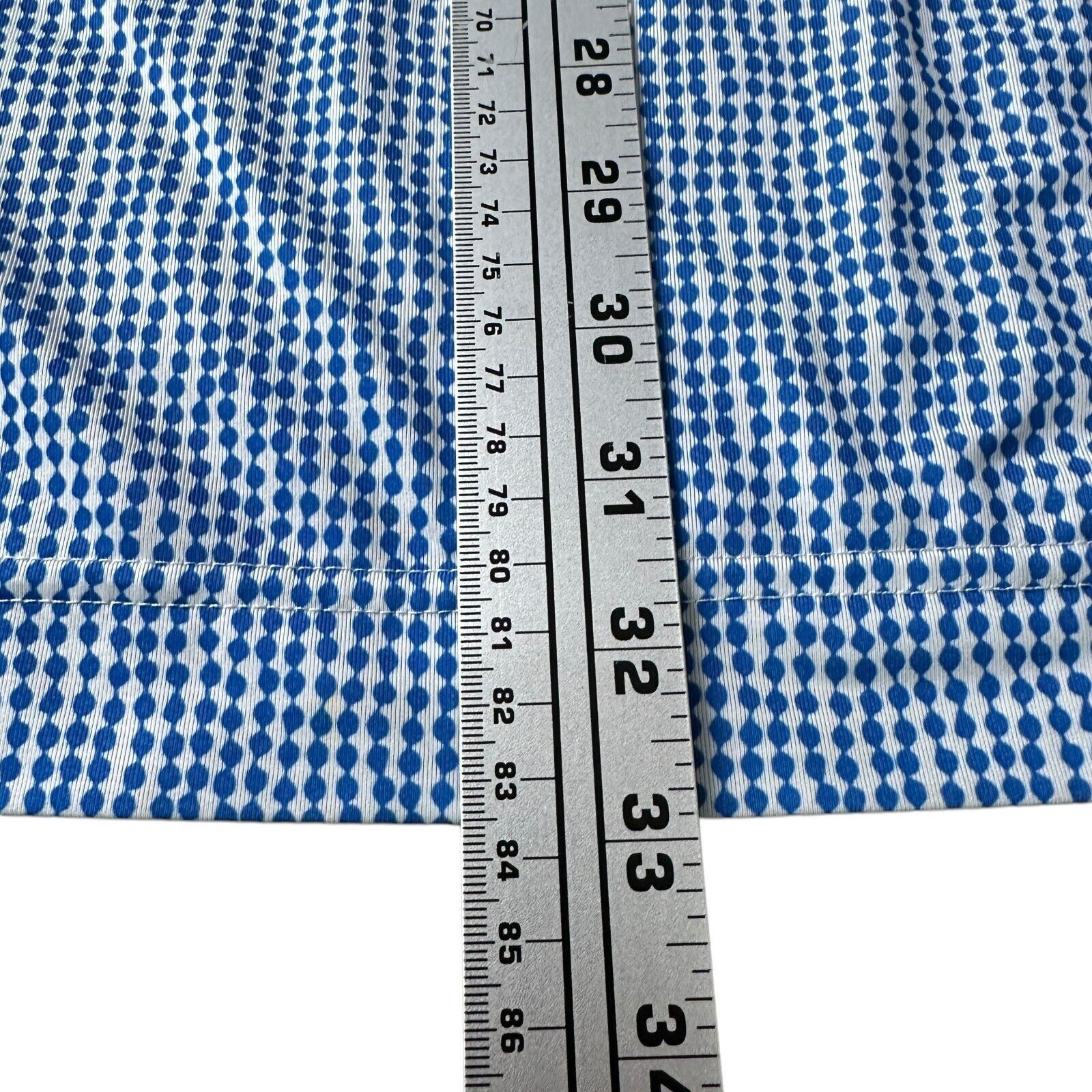 Footjoy FootJoy Polo Shirt Men’s XL Blue Stretch Geometric Size US XL / EU 56 / 4 - 9 Thumbnail