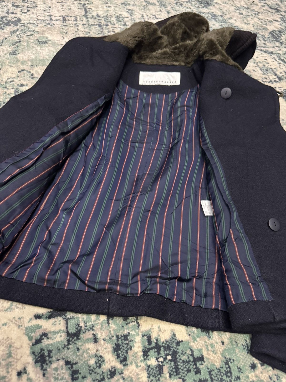 Issey Miyake VINTAGE I.S SUNAO KUWAHARA ISSEY MIYAKE DUFFLE COAT JACKET Size S / US 4 / IT 40 - 4 Thumbnail