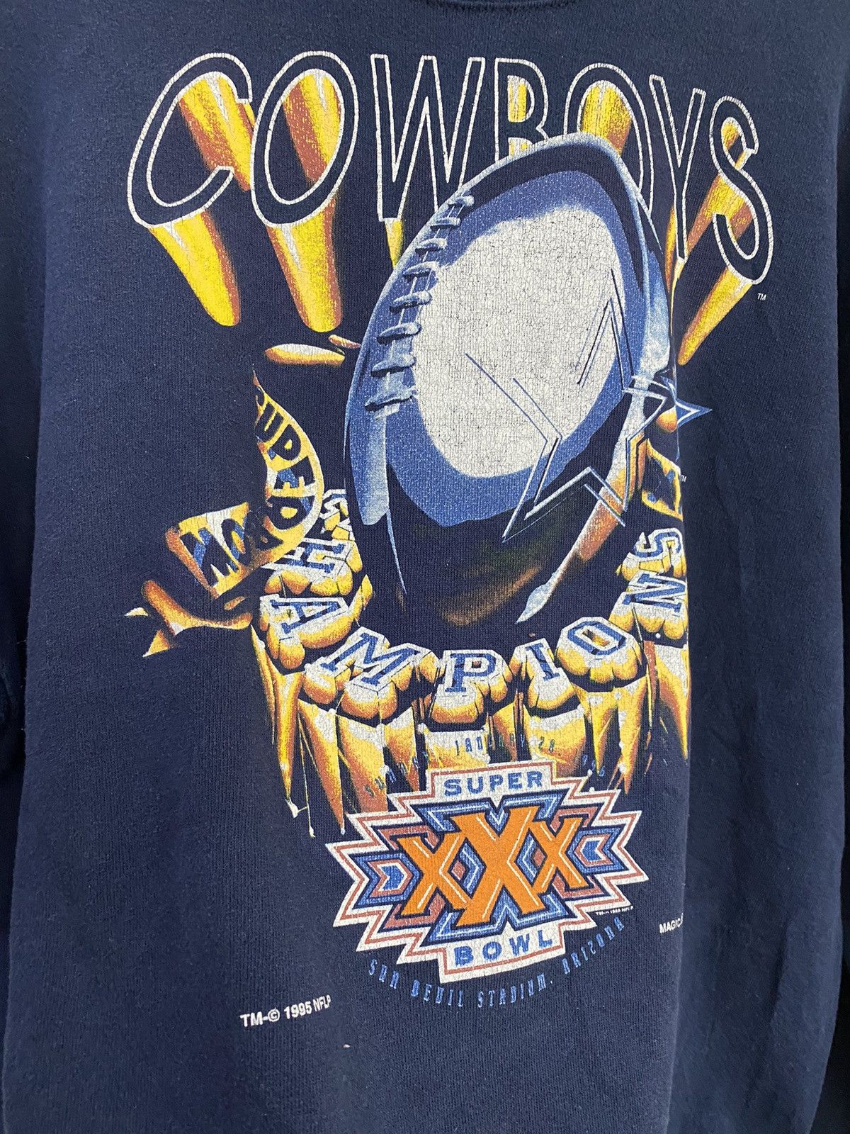 NBA × Vintage 🔥 Vintage 1995 Dallas Cowboys SuperBowl Champions Size US XL / EU 56 / 4 - 5 Thumbnail
