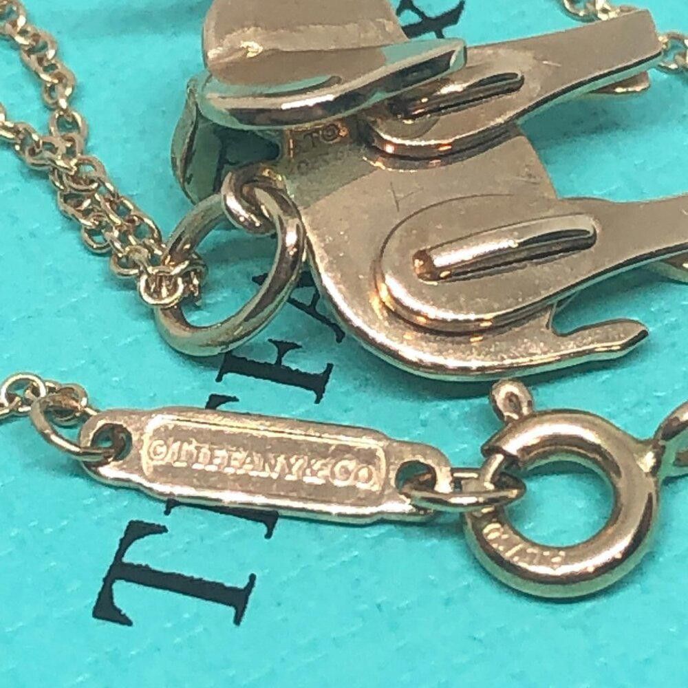 Tiffany & Co. Tiffany 18K Rose Gold Save Wild Elephant Necklace 18" Size ONE SIZE - 9 Thumbnail