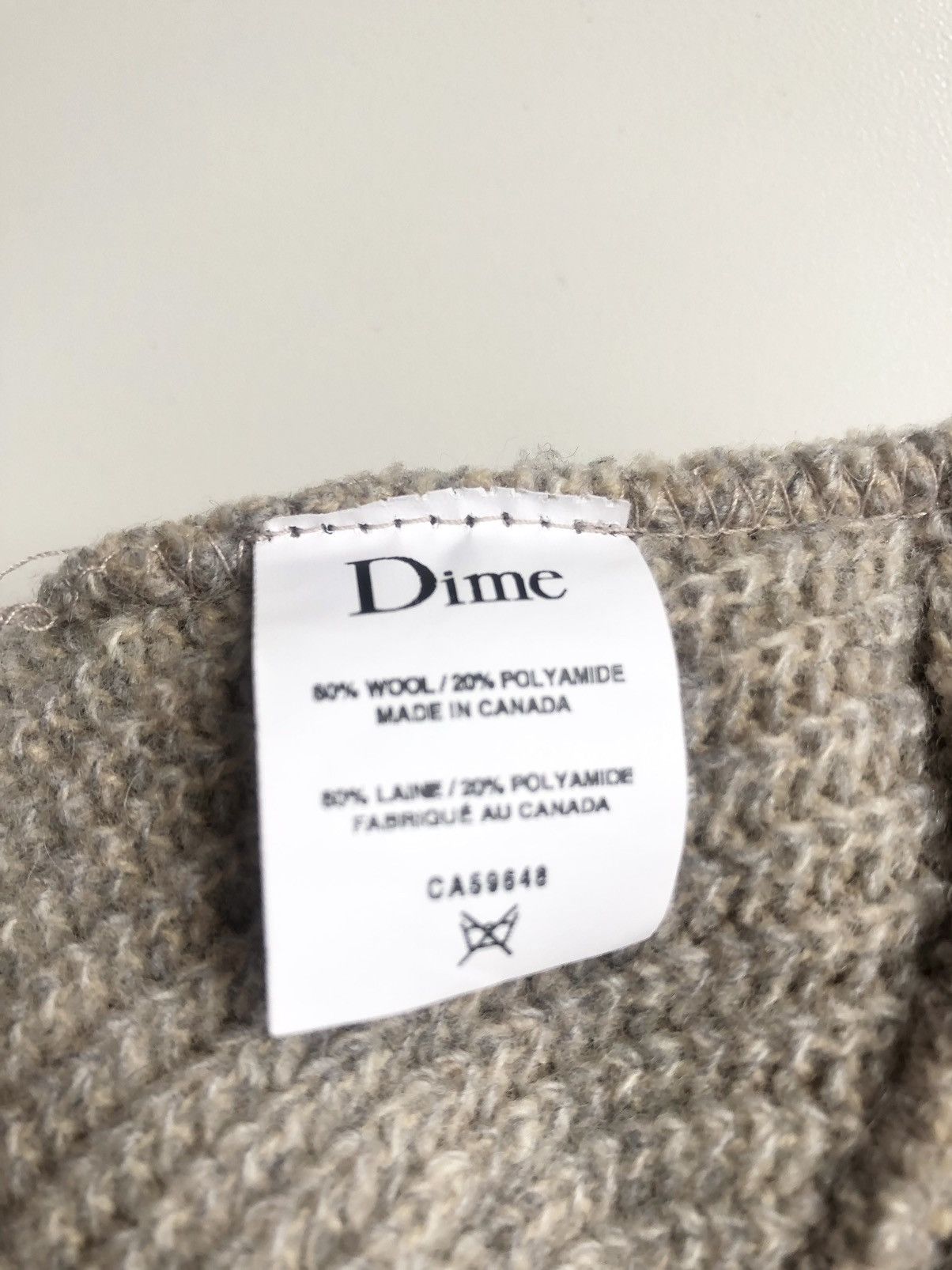 Dime × Kanuk Dime X Kanuk Classic Wool Beanie Size ONE SIZE - 3 Thumbnail