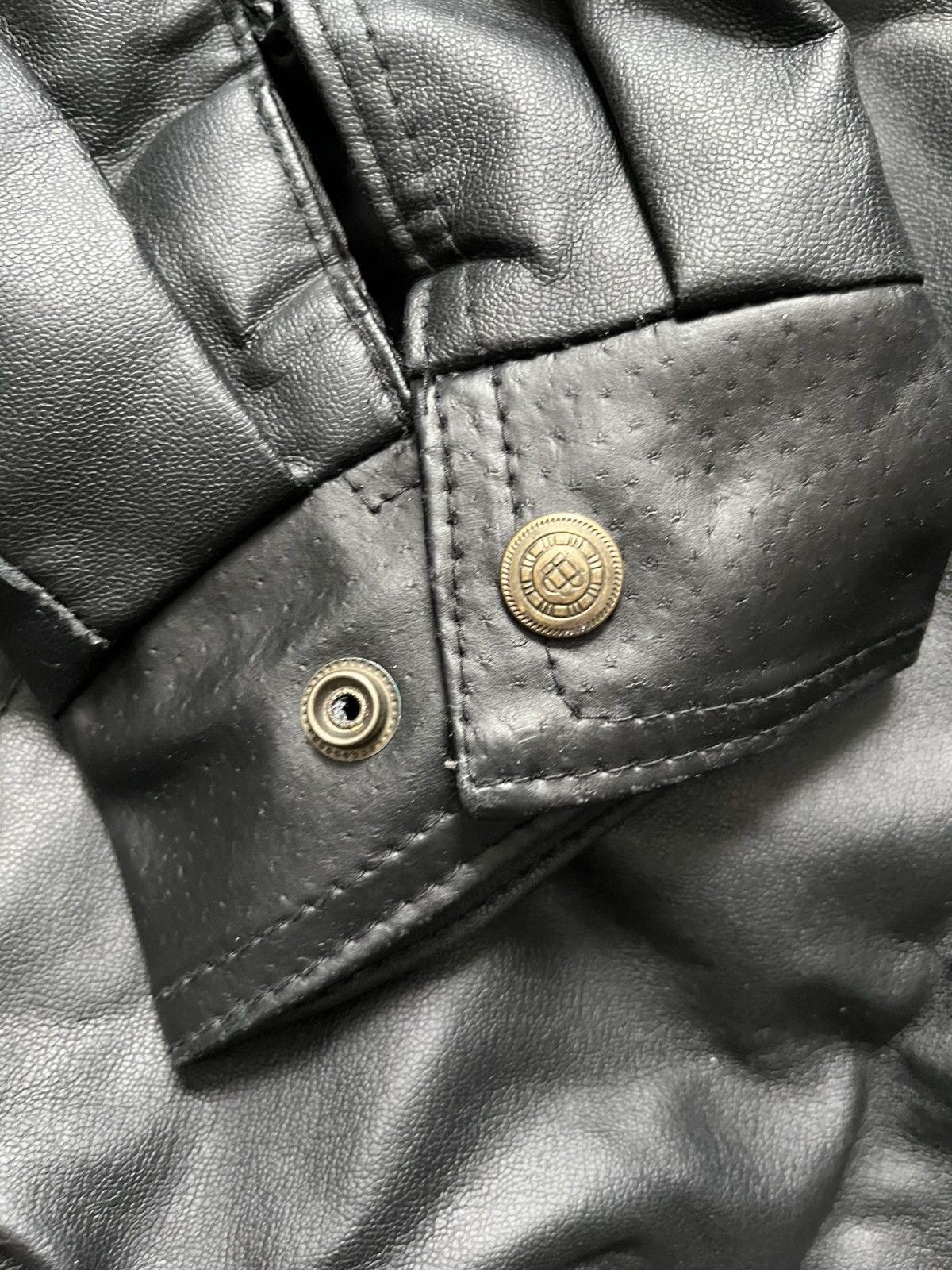 Vintage Vintage Bum Steer Leather Jacket Size US L / EU 52-54 / 3 - 13 Thumbnail