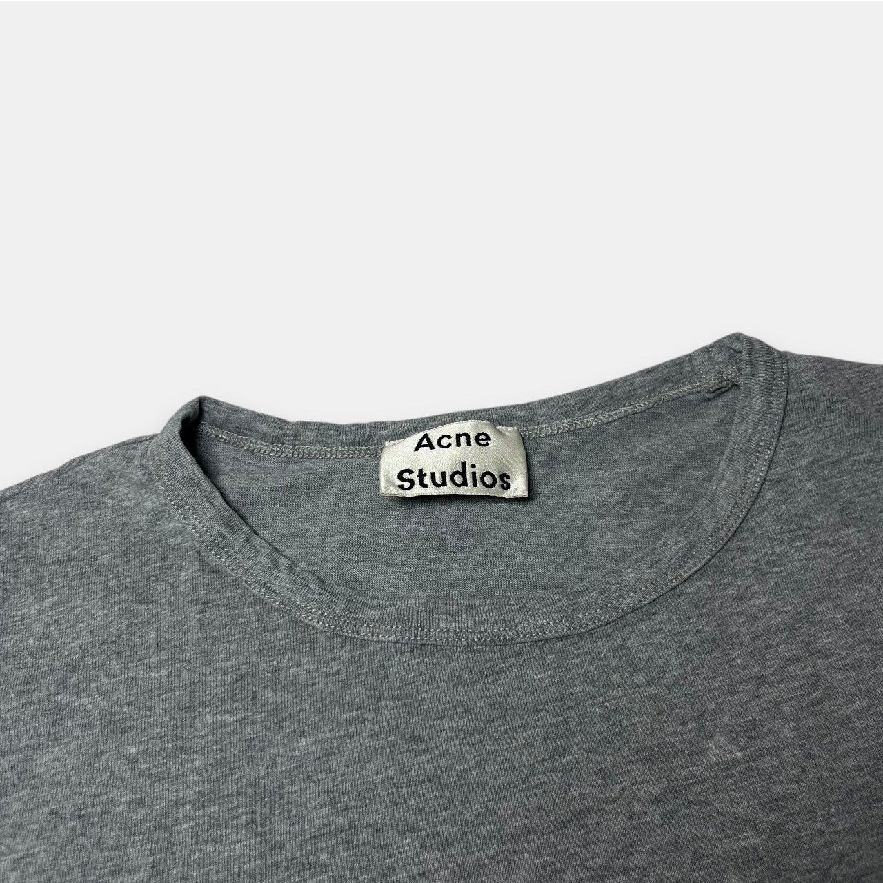 Acne Studios Acne Studios Tage Face Gray Long Sleeve Size US L / EU 52-54 / 3 - 3 Thumbnail