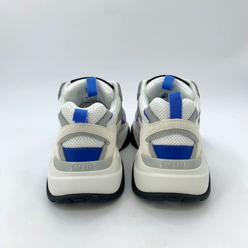 Amiri Amiri Color-blocked round toe lacing thick-soled sneakers 2 Size US 11 / EU 44 - 4 Thumbnail