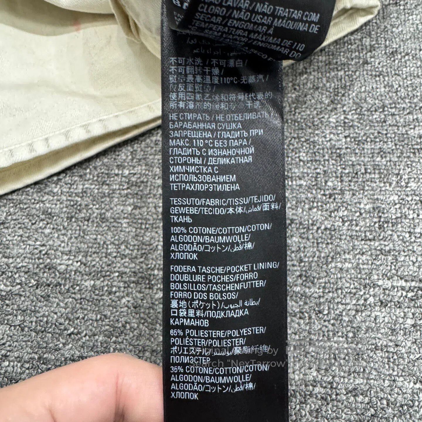 Balenciaga Balenciaga SIZES Old-style ink-wash design on wide-leg jean Size US 28 / EU 44 - 6 Thumbnail
