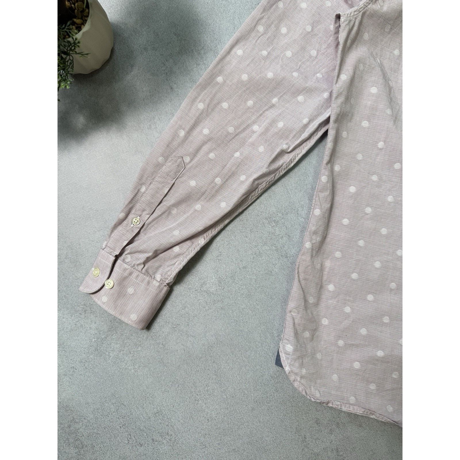Lacoste Lacoste Live Men Button Up Shirt Size 41 Pink Dot Men Size US M / EU 48-50 / 2 - 12 Thumbnail