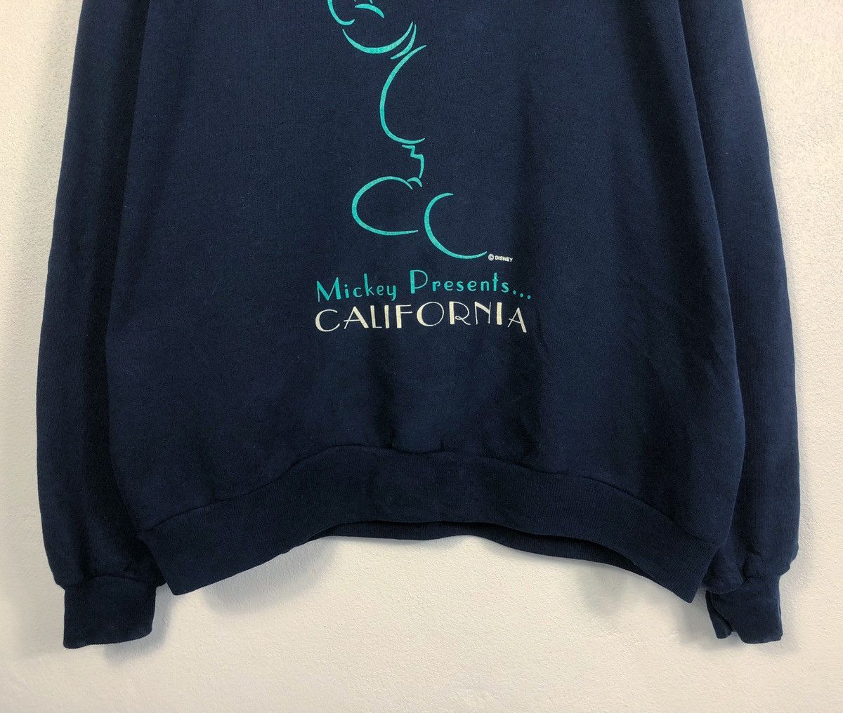Mickey Mouse Rare Vintage Mickey Mouse California Sweatshirt Made in USA Size US XL / EU 56 / 4 - 4 Thumbnail