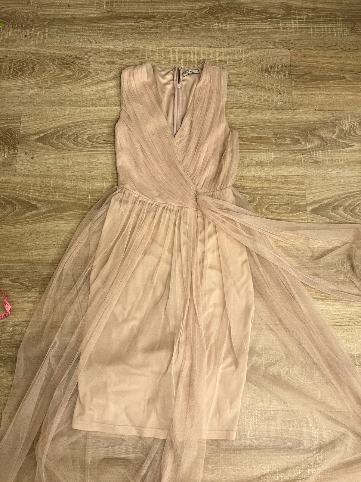 Designer Pink midi dress Size XS / US 0-2 / IT 36-38 - 1 Thumbnail