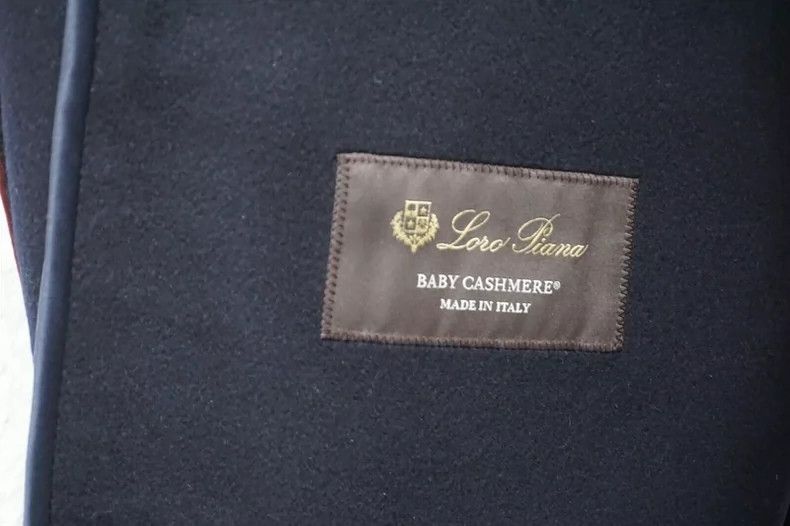 Loro Piana LORO PIANA Men's baby cashmere double rowed coat Size US L / EU 52-54 / 3 - 5 Thumbnail