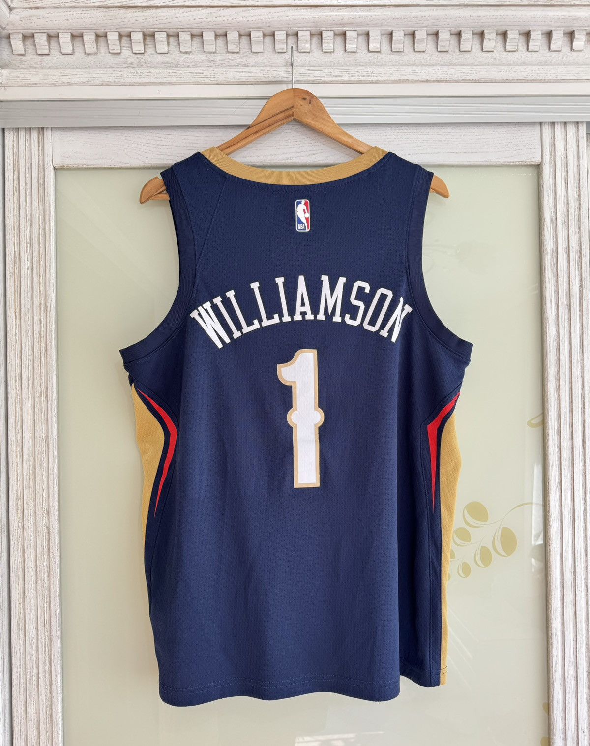 NBA × Nike Zion Williamson #1 New Orleans Pelicans Basketball NBA Jersey Size US L / EU 52-54 / 3 - 2 Thumbnail