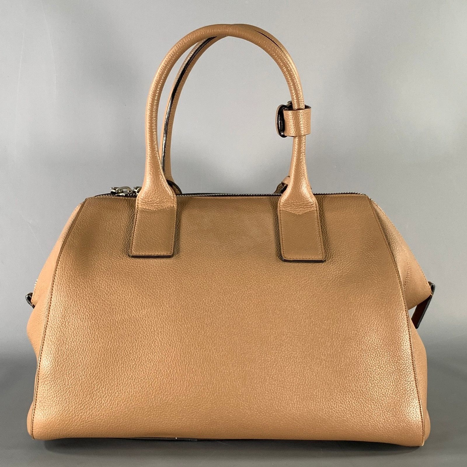 Marc Jacobs MARC JACOBS Tan Pebble Grain Leather Satchel HandBags Size ONE SIZE - 4 Thumbnail