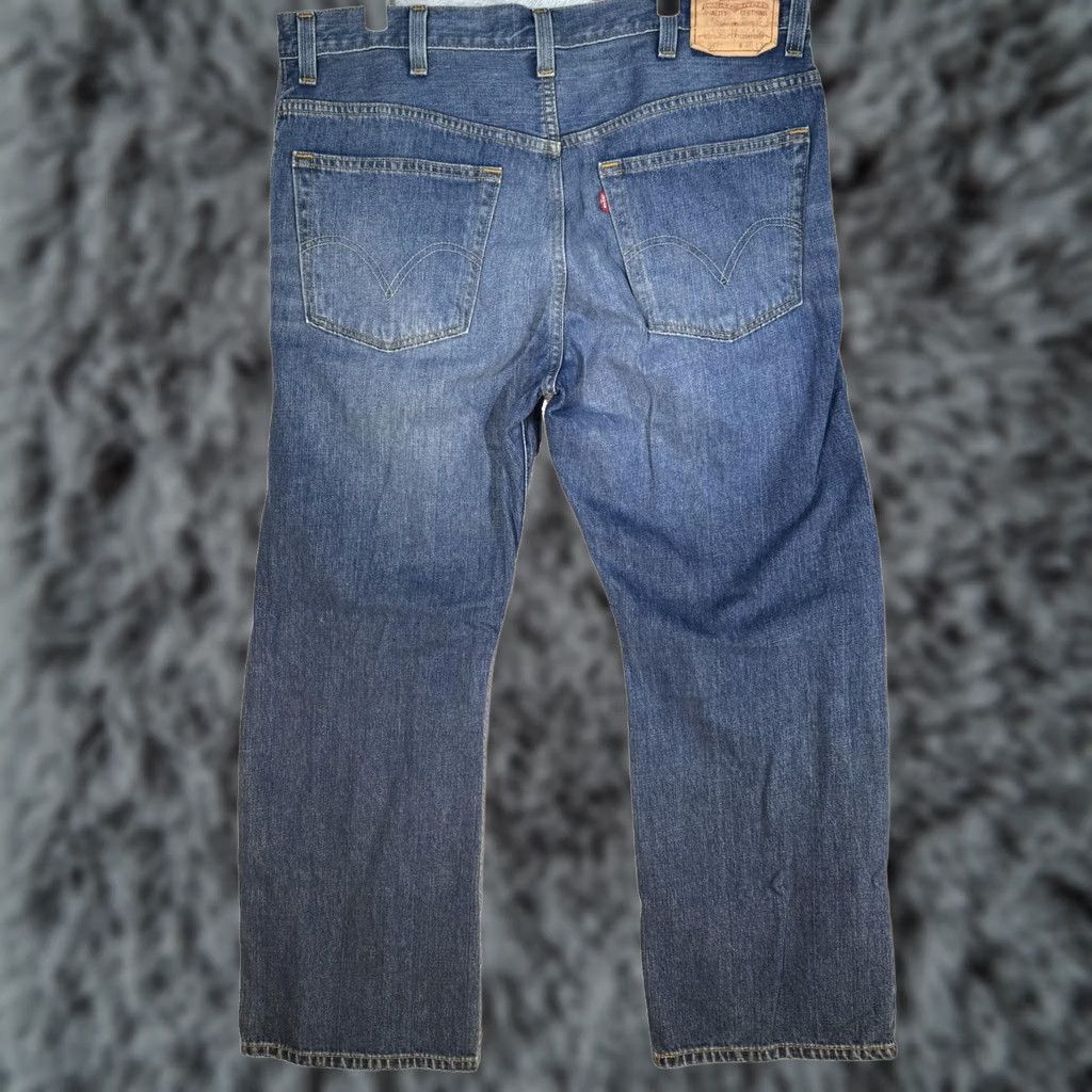 Levi's VINTAGE Levi’s 557 Jeans Mens 38x30 Blue Relaxed Boot Cut Denim Red Tab Zip Fly Size US 38 / EU 54 - 1 Thumbnail