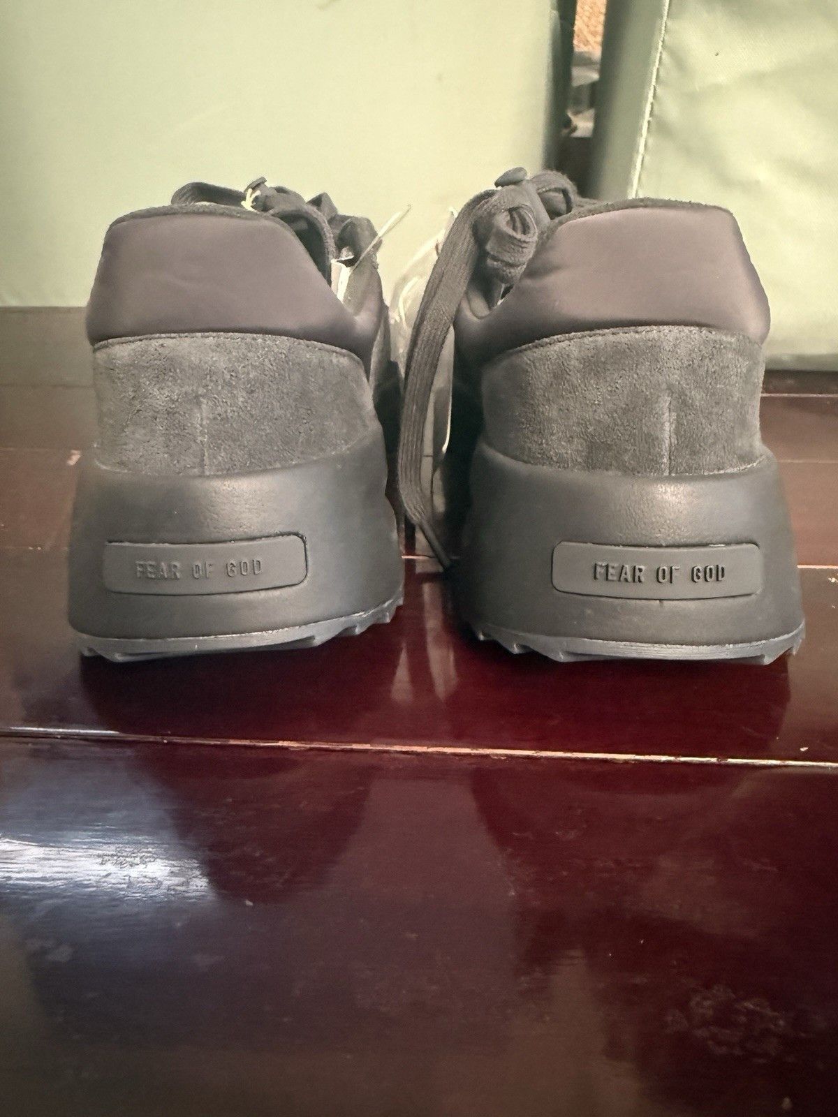 Adidas × Fear of God FOGA Los Angeles UNRELEASED Sample Sneaker Carbon NWB Size 9 Size US 9 / EU 42 - 5 Thumbnail