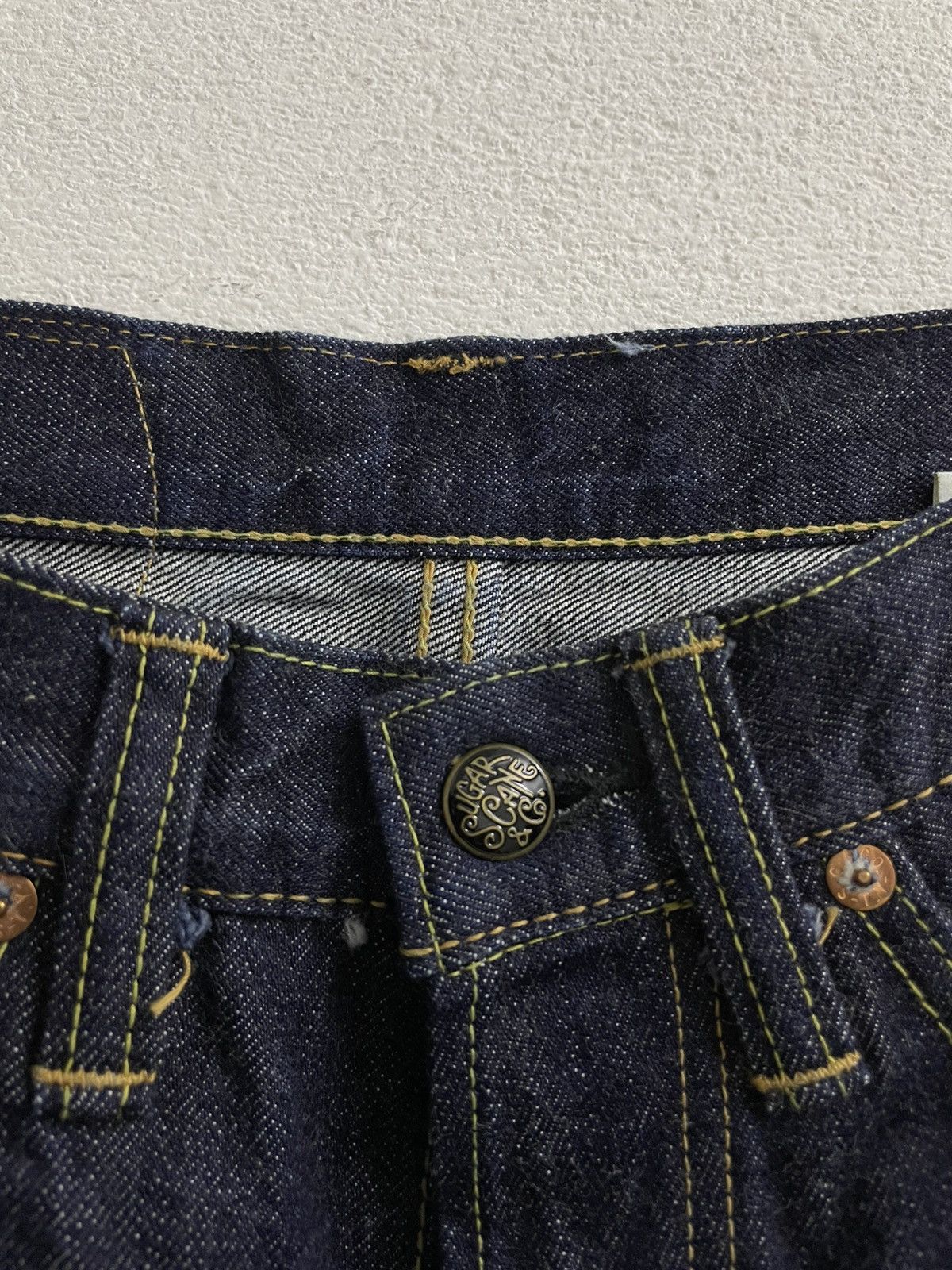 Sugar Cane Sugar Cane Union Star Jeans Size US 29 - 6 Thumbnail