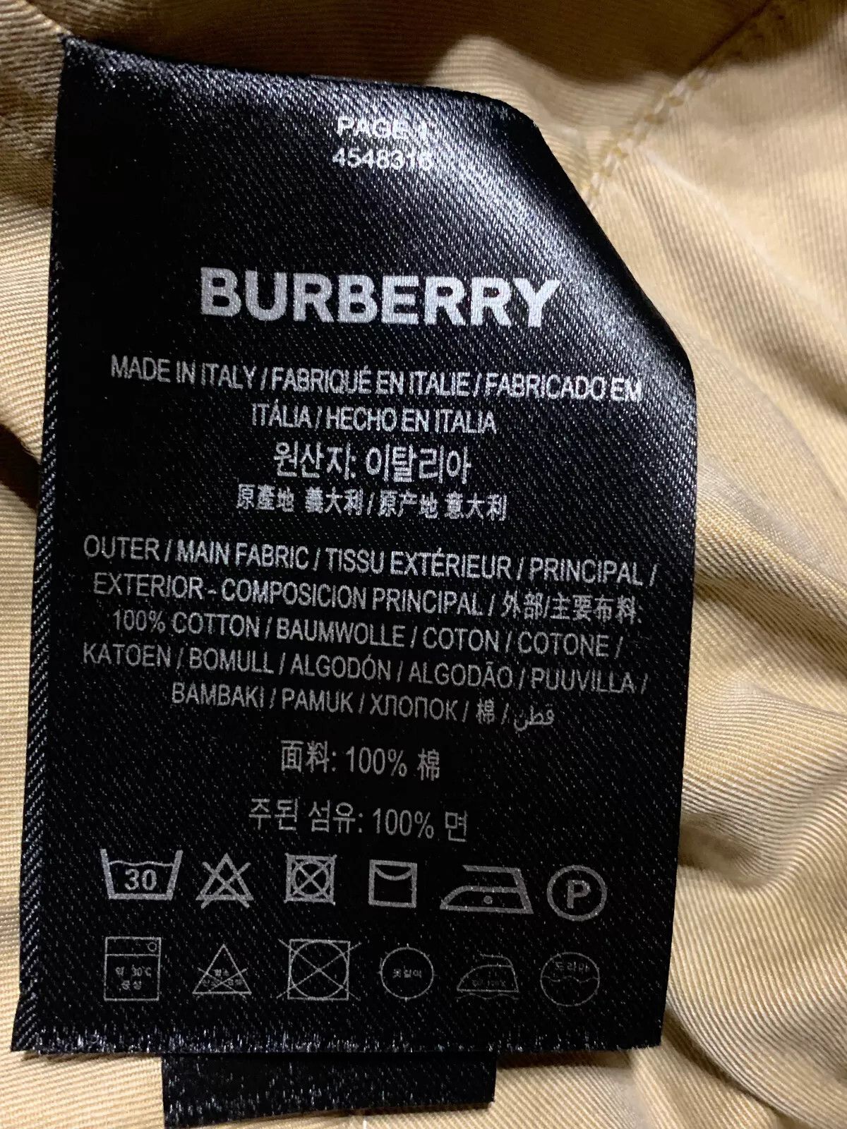 Burberry Burberry Cotton Jumpsuit Size 32" / US 10 / IT 46 - 8 Thumbnail