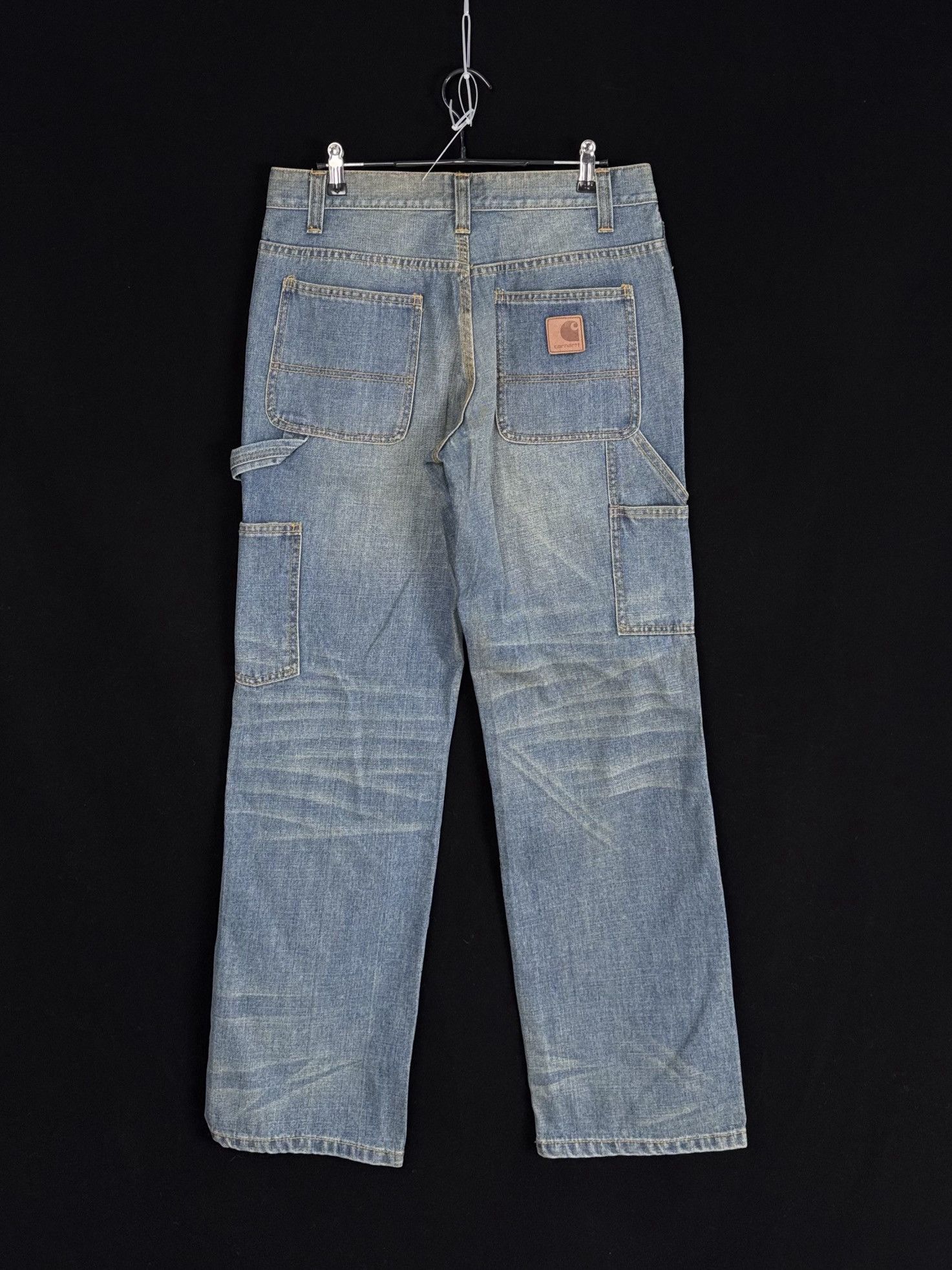 UNWORN* CARHARTT LOGGER CARPENTER PANT LIGHT WASH