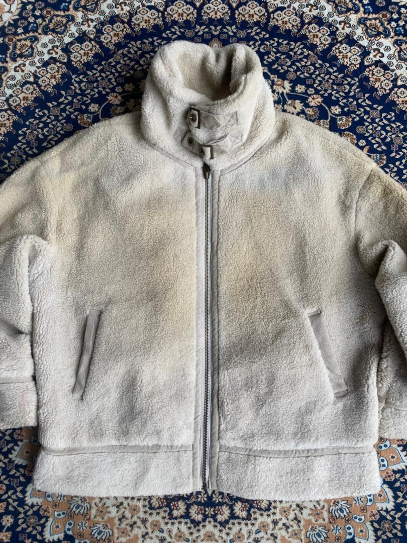 Japanese Brand Rienda Faux Shearling B3 jacket Style Size S / US 4 / IT 40 - 3 Thumbnail