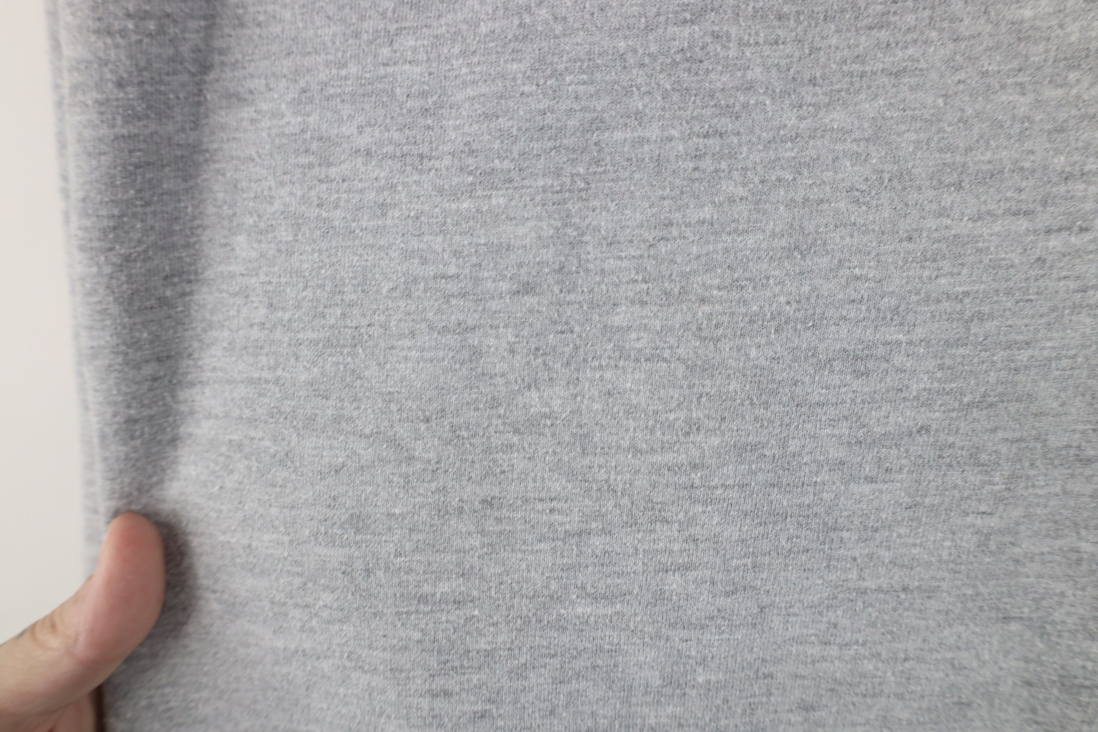 Vintage Vintage 90s Streetwear Blank Hoodie Sweatshirt Heather Gray Size US XL / EU 56 / 4 - 7 Thumbnail