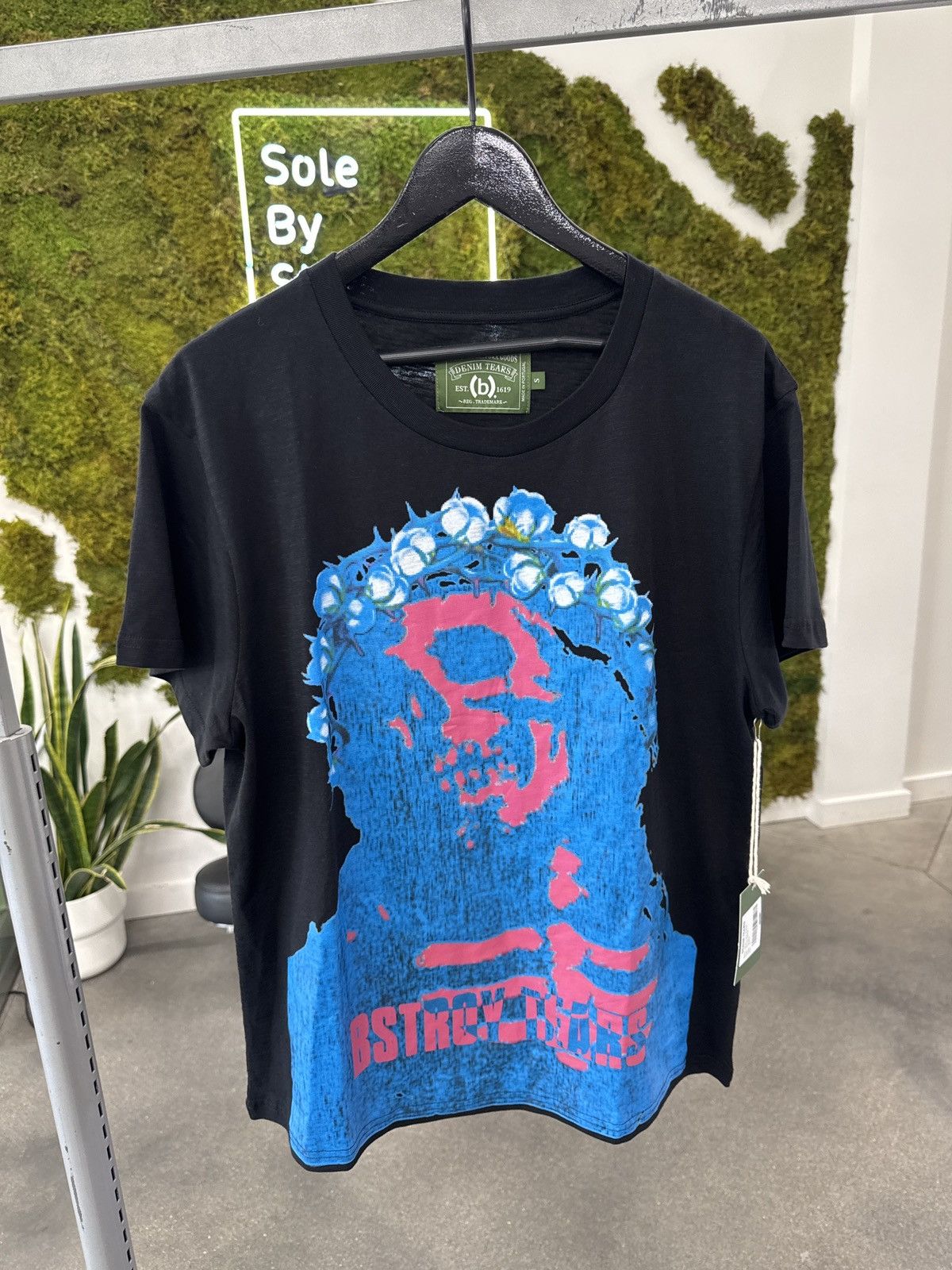 B).Stroy × DENIM TEARS Denim Tears Bstroy Tears Crown Made