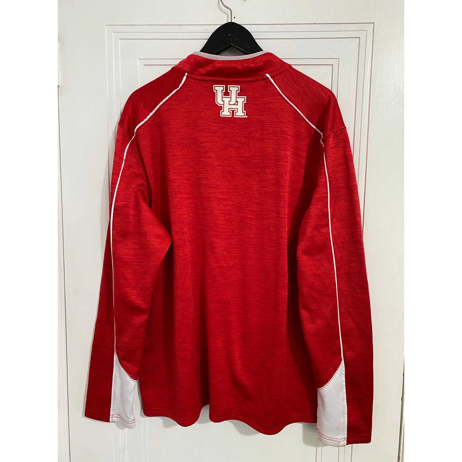 Colosseum Athletics University of Houston Cougars 1/4-Zip Sweatshirt Size XL Size US XL / EU 56 / 4 - 5 Thumbnail