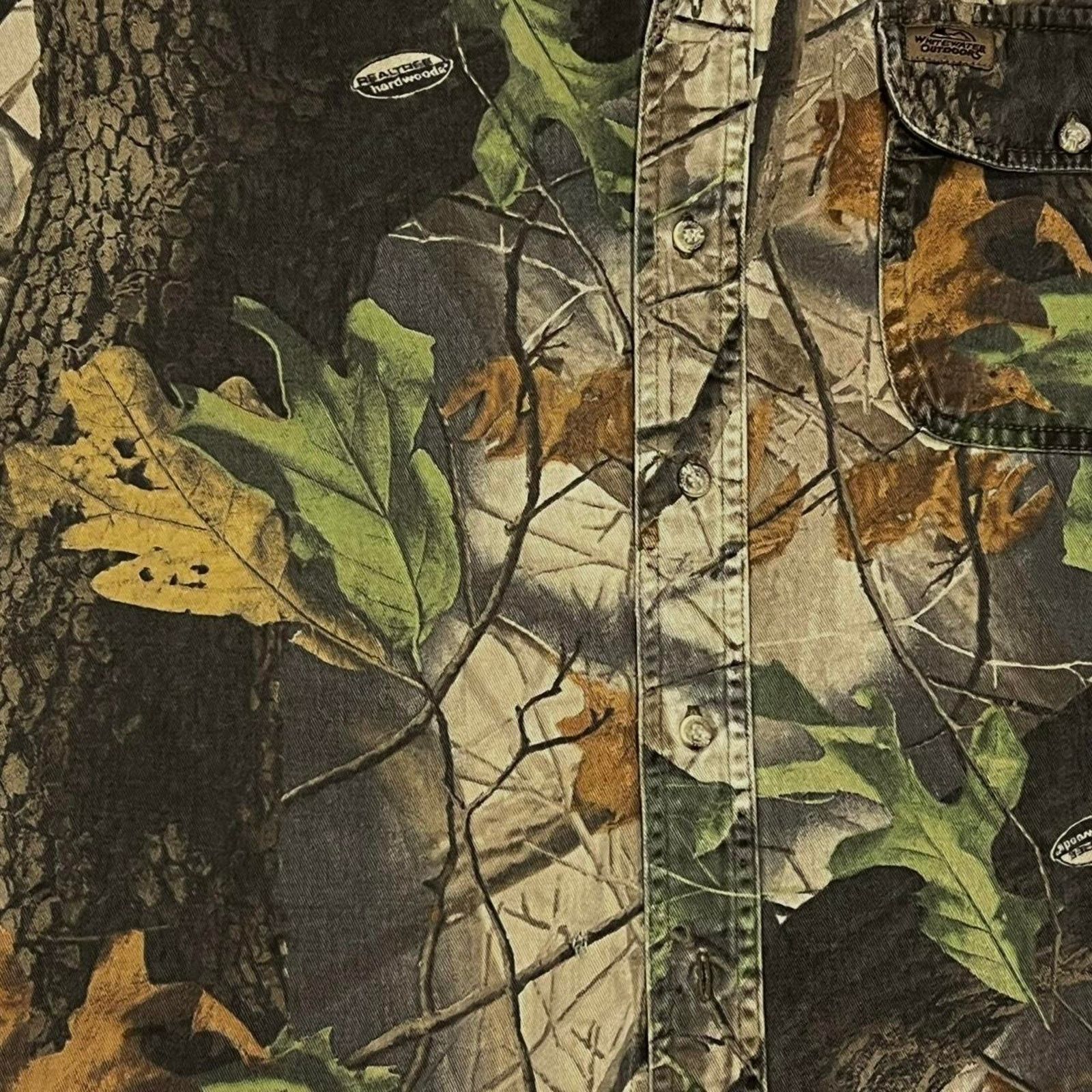 Realtree Realtree Vintage (90’s) Camo Outdoor Hunting Button-Up Shirt Size US XXL / EU 58 / 5 - 2 Thumbnail