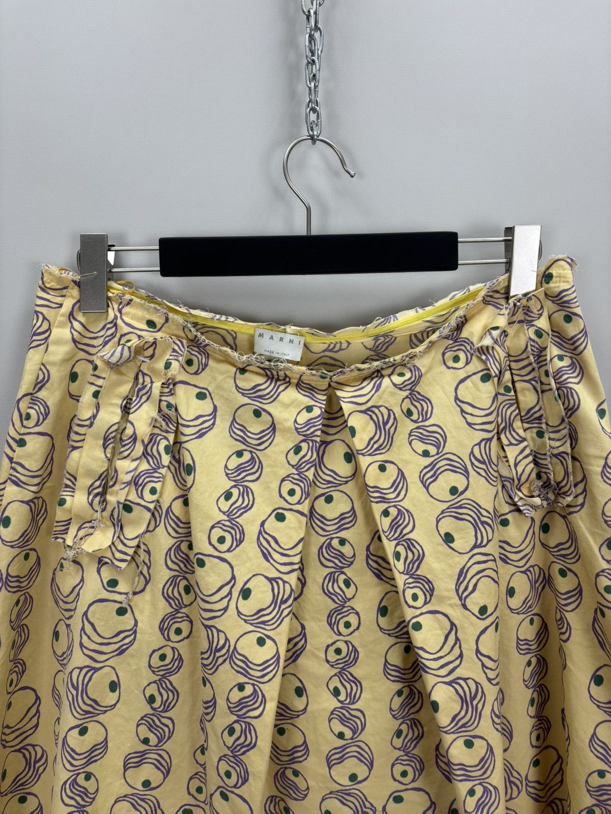 Marni Womens skirt Marni Size 46 Color Yellow Size 32" / US 10 / IT 46 - 3 Thumbnail