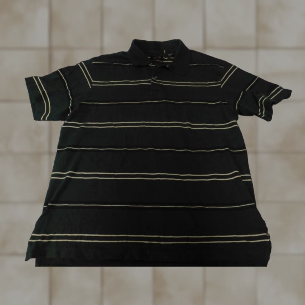 Izod Izod Polo Shirt Mens M Green Striped Knit Cotton Regular Short Sleeve Collared Golf Classic Stretch Vintage: No (but keep original rules) Size US M / EU 48-50 / 2 - 1 Thumbnail