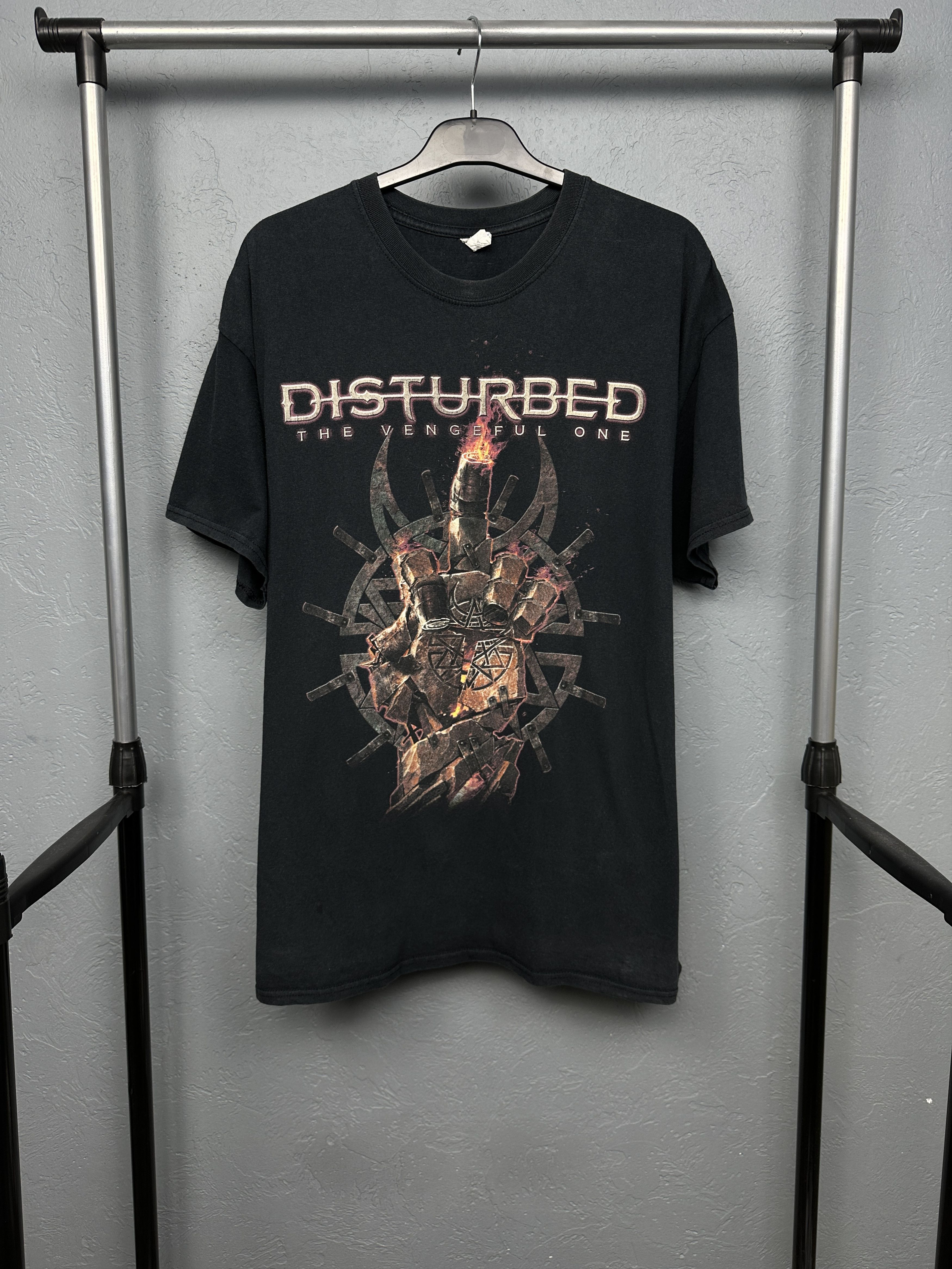 Band Tees Disturbed The Vengeful One Mens Rock Band T-Shirt Size US L / EU 52-54 / 3 - 1 Thumbnail