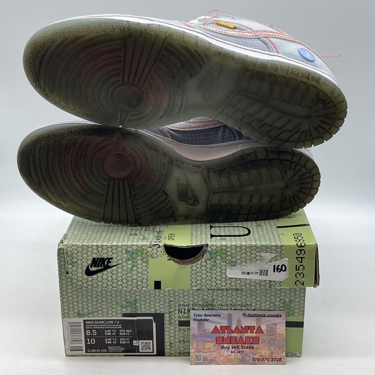 Nike Union LA x dunk passport pack argon Size US 8.5 / EU 41-42 - 7 Thumbnail
