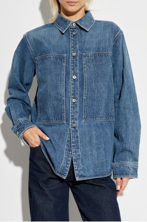 Jil Sander o1s22i1n0125 Denim Over Shirt in Blue Size M / US 6-8 / IT 42-44 - 2 Thumbnail