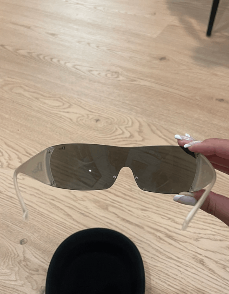 Dior Dior Sunglasses Ski Bike Pop Motard Absolute Rimless Vintage Size ONE SIZE - 4 Thumbnail