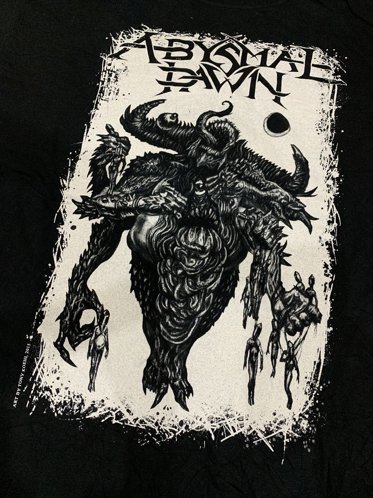Band Tees × Vintage ABYSMAL DAWN DEATH METAL BAND SHIRT Size US XL / EU 56 / 4 - 3 Thumbnail