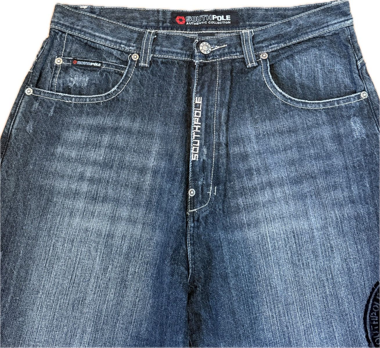 Southpole Vintage Southpole Spelled Out Jeans Size US 32 / EU 48 - 8 Thumbnail