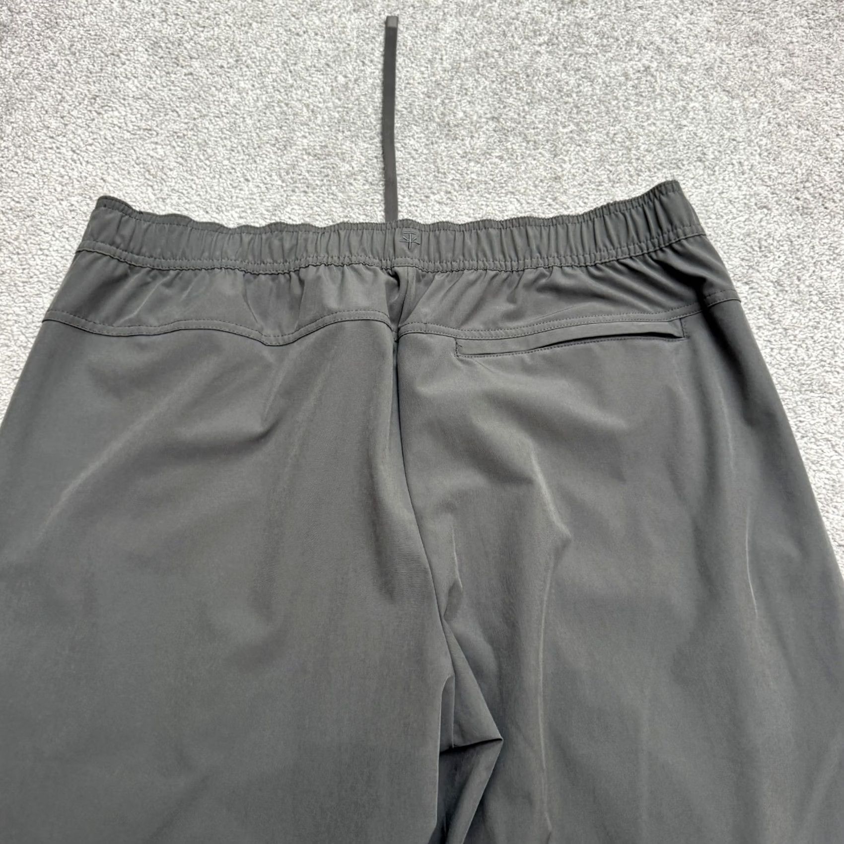 Vintage Soybu Mens Large Charcoal Gray Stretch Jogger Track Pants Lightweight Activewear Size US 33 - 4 Thumbnail