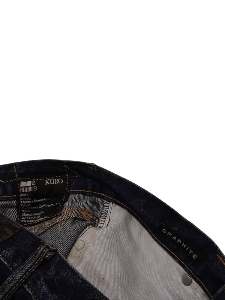KURO Kuro by Yusuke Yatsuhashi Selvedge Denim Special (F82) W30 Size US 30 / EU 46 - 8 Thumbnail