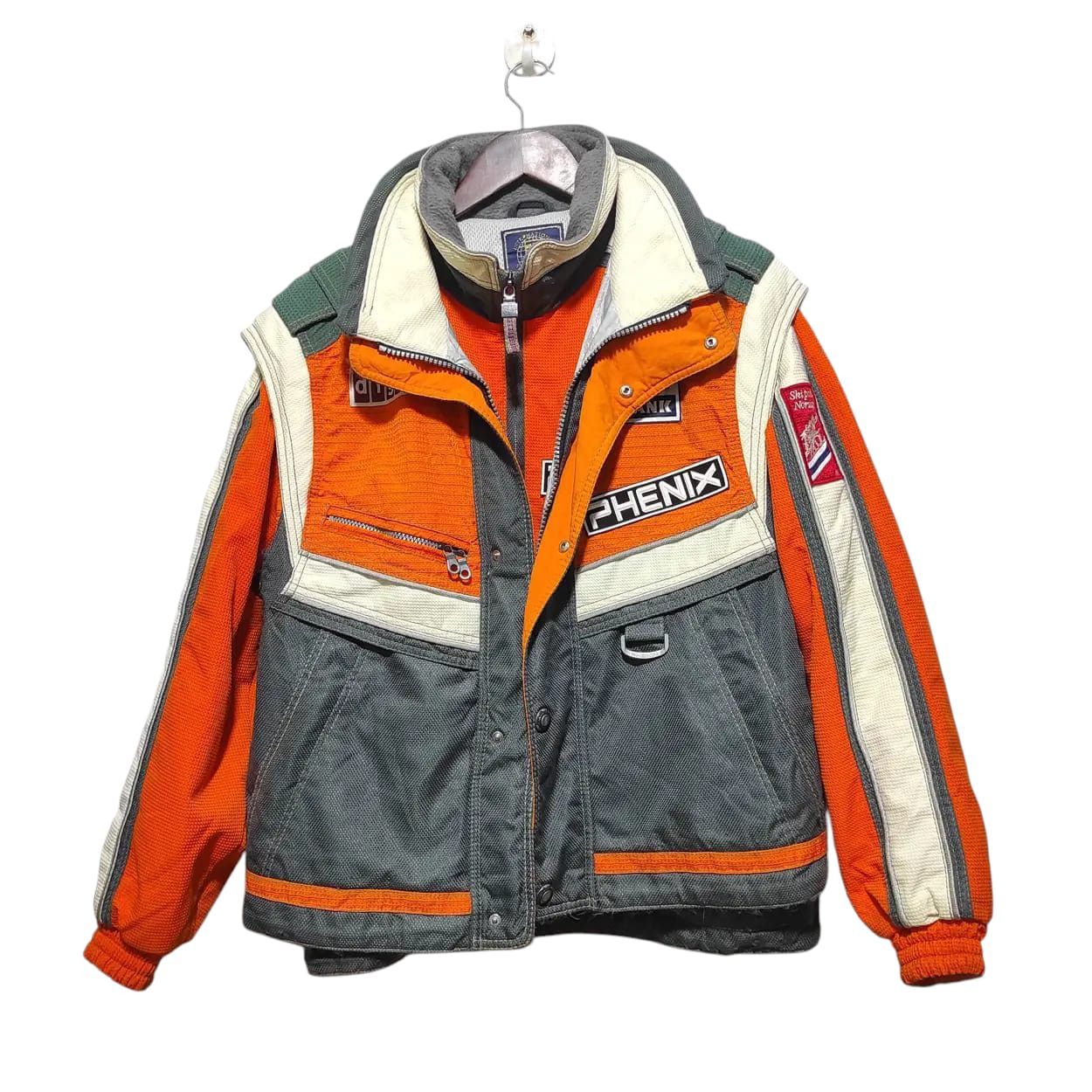 Fleece Norway Ski Jacket Vintage Ski Jacket Anorak L By Phenix