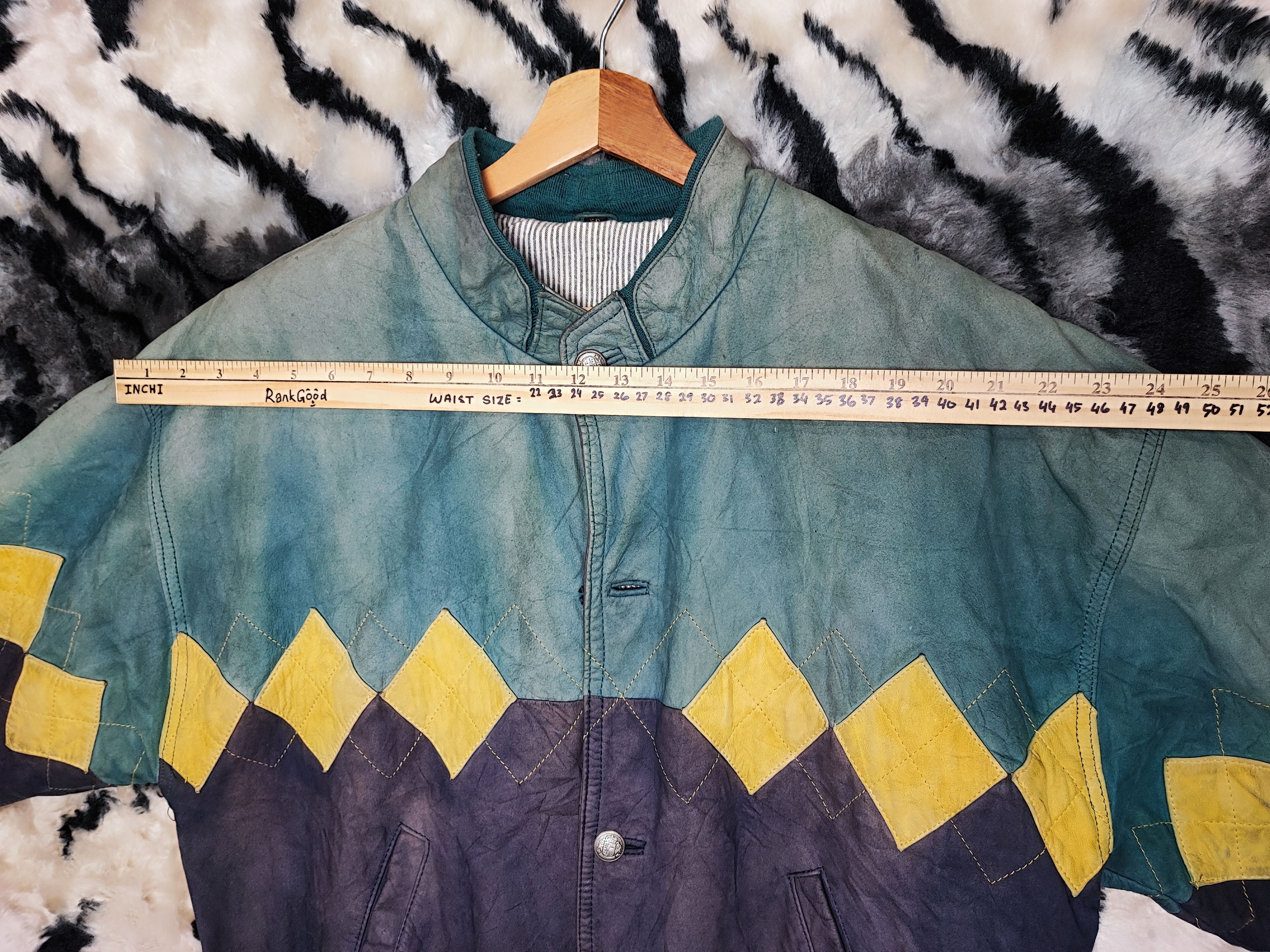 Genuine Leather Vintage 80's "Echtes Leder" Genuine Leather Motorcycle Biker Size US L / EU 52-54 / 3 - 9 Thumbnail