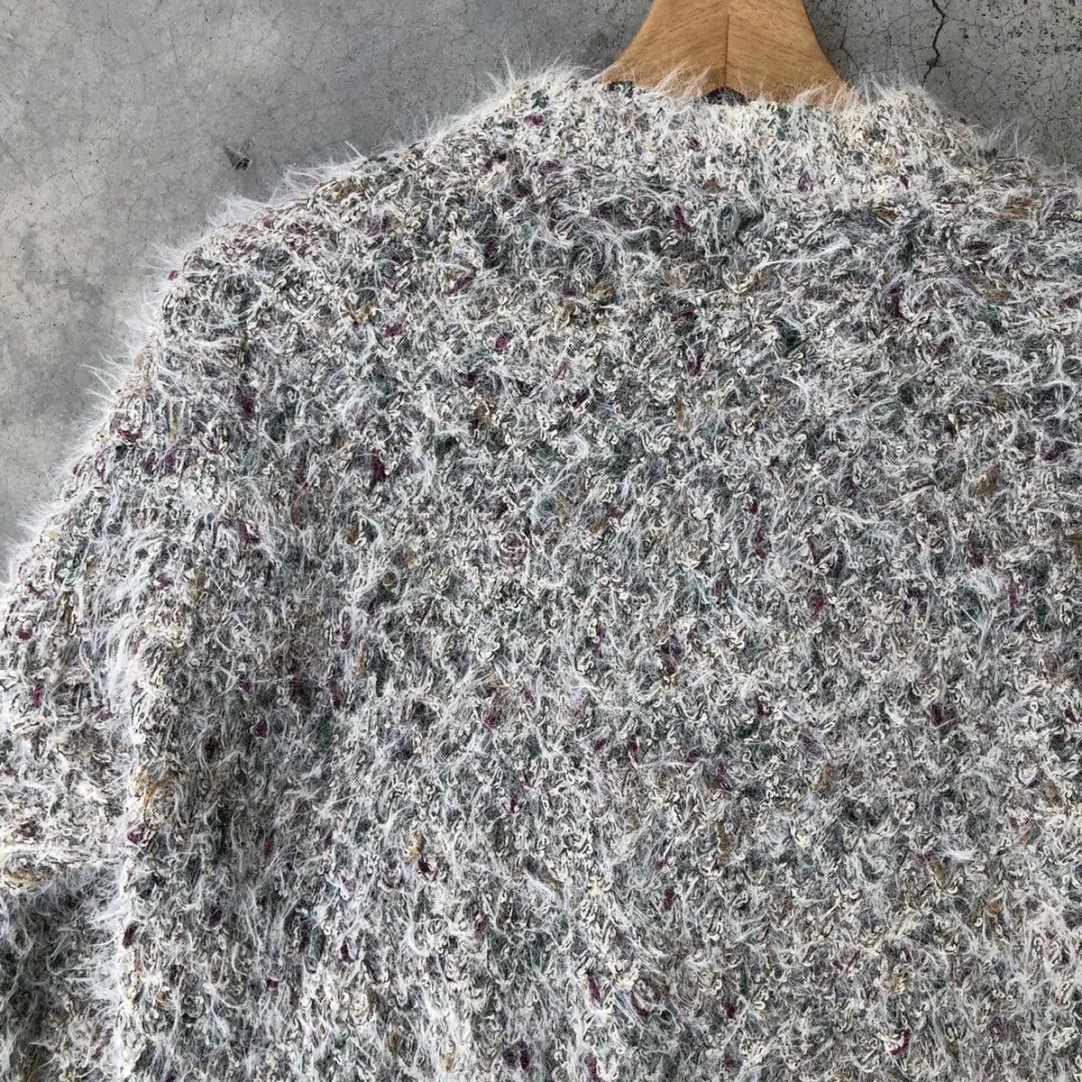 20471120 × Aran Isles Knitwear × Japanese Brand 📌Japanesebrand Memeri/Pullover Fleece Knitware Size L / US 10 / IT 46 - 8 Thumbnail