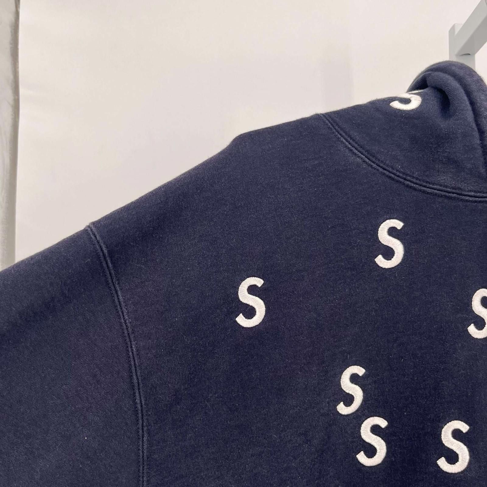 Supreme Supreme Embroidered S Hooded Sweatshirt XL Used Size US XL / EU 56 / 4 - 5 Thumbnail