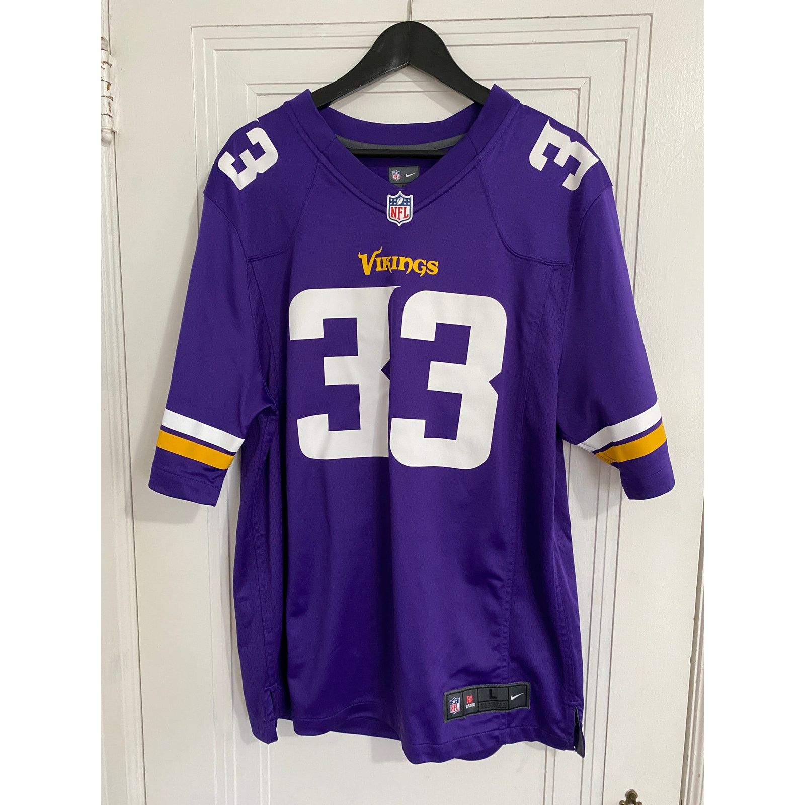 Nike Minnesota Vikings Dalvin Cook Nike NFL Football Jersey Sz L Size US L / EU 52-54 / 3 - 2 Thumbnail
