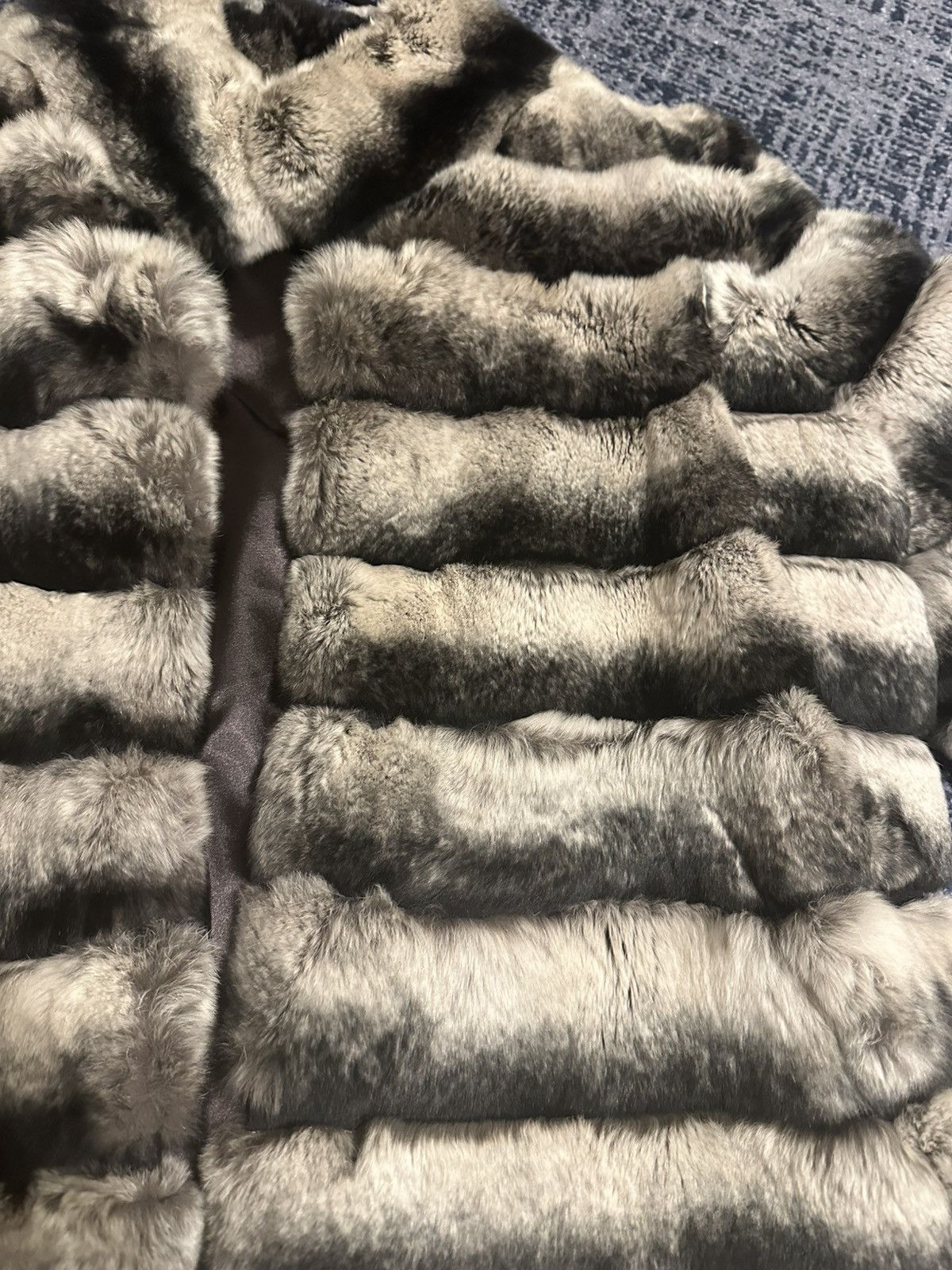 Other × Vintage Chinchilla fur jacket Size M / US 6-8 / IT 42-44 - 1 Thumbnail