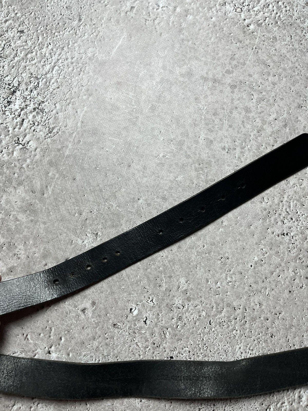 Levi's × Vintage Levis vintage metallic buckle leather tear belt big logo Size ONE SIZE - 9 Thumbnail