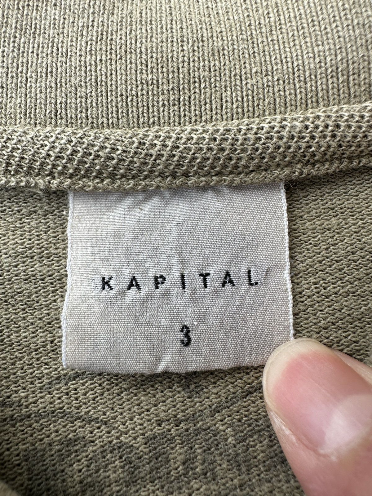Kapital Kountry Kapital World War Military Mermaid painting patchwork tee Size US L / EU 52-54 / 3 - 6 Thumbnail